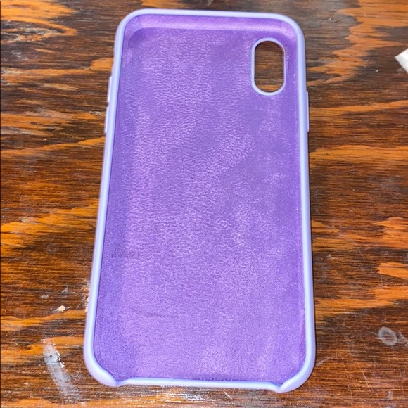 Lavender iPhone XS silicon case 💜 - Picture 2 of 2